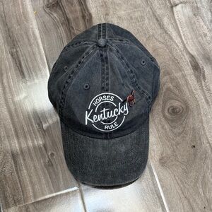 Kentucky Horses Rule Men's Cap - Black